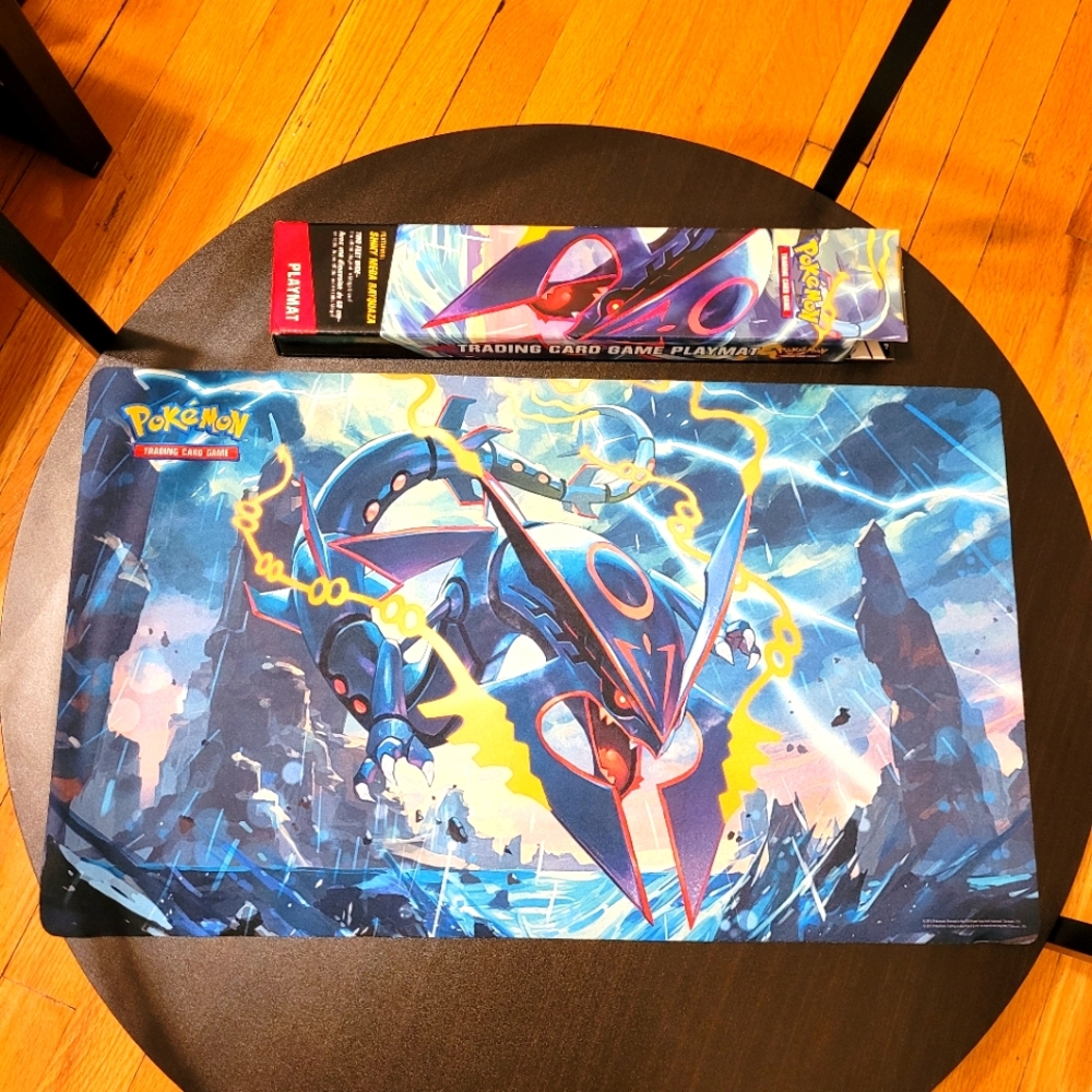 Shiny Mega Rayquaza Playmat